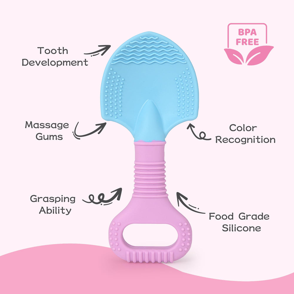 Gaiabliss BPA-free teether made of food-grade silicone