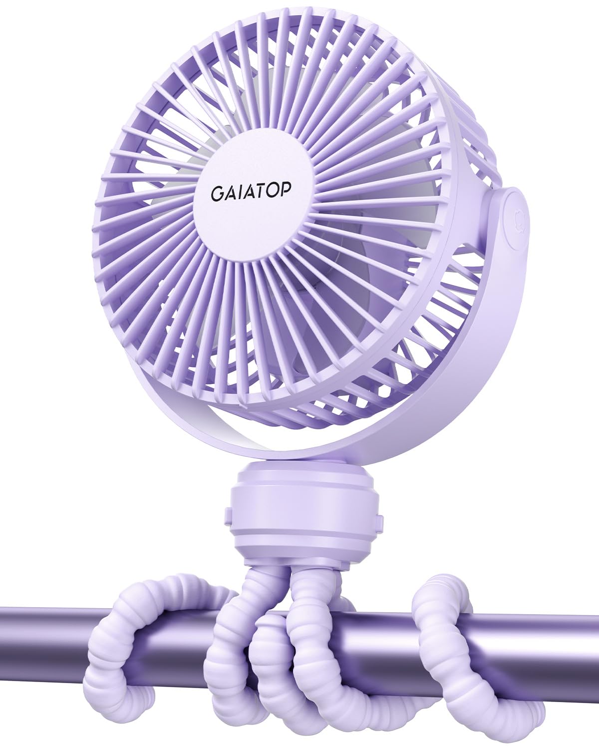 Gaiatop mini fan with 360-degree rotation for versatile cooling in any space.