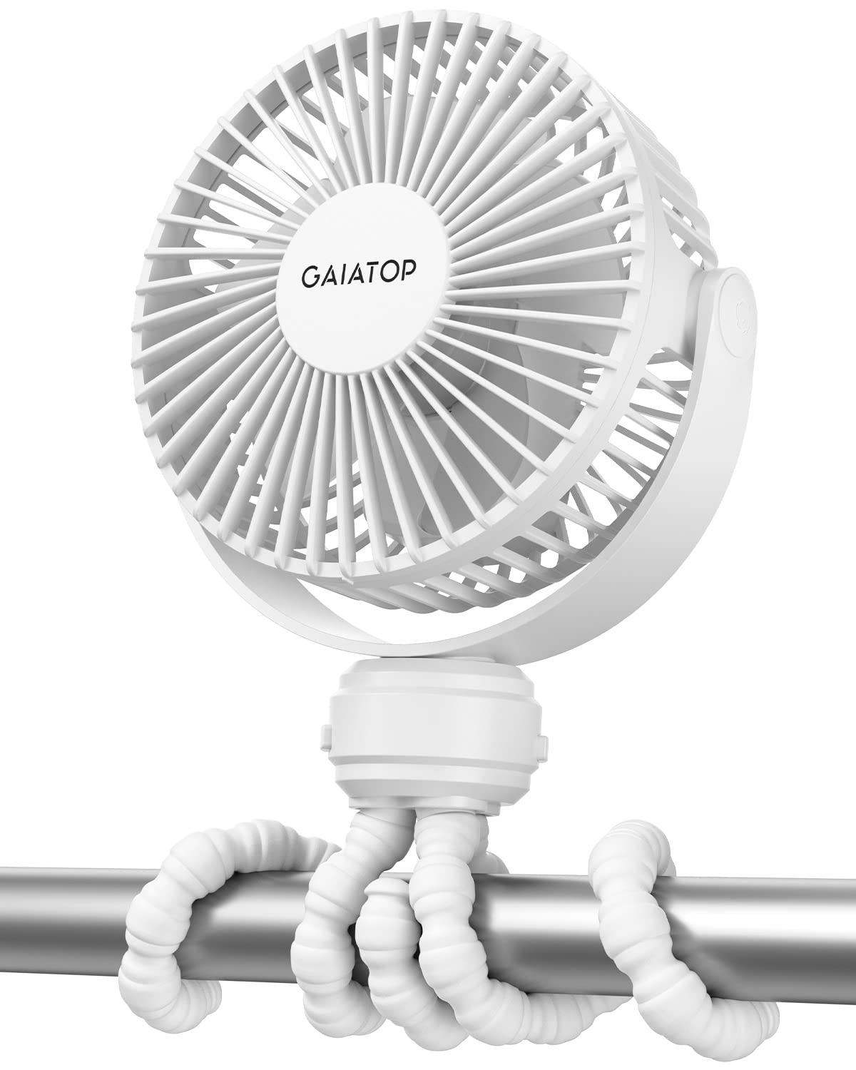 Gaiatop mini stroller fan clip-on for on-the-go cooling