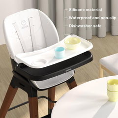 GAIVE 3-position footrest: supports growing kids with comfortable seating
