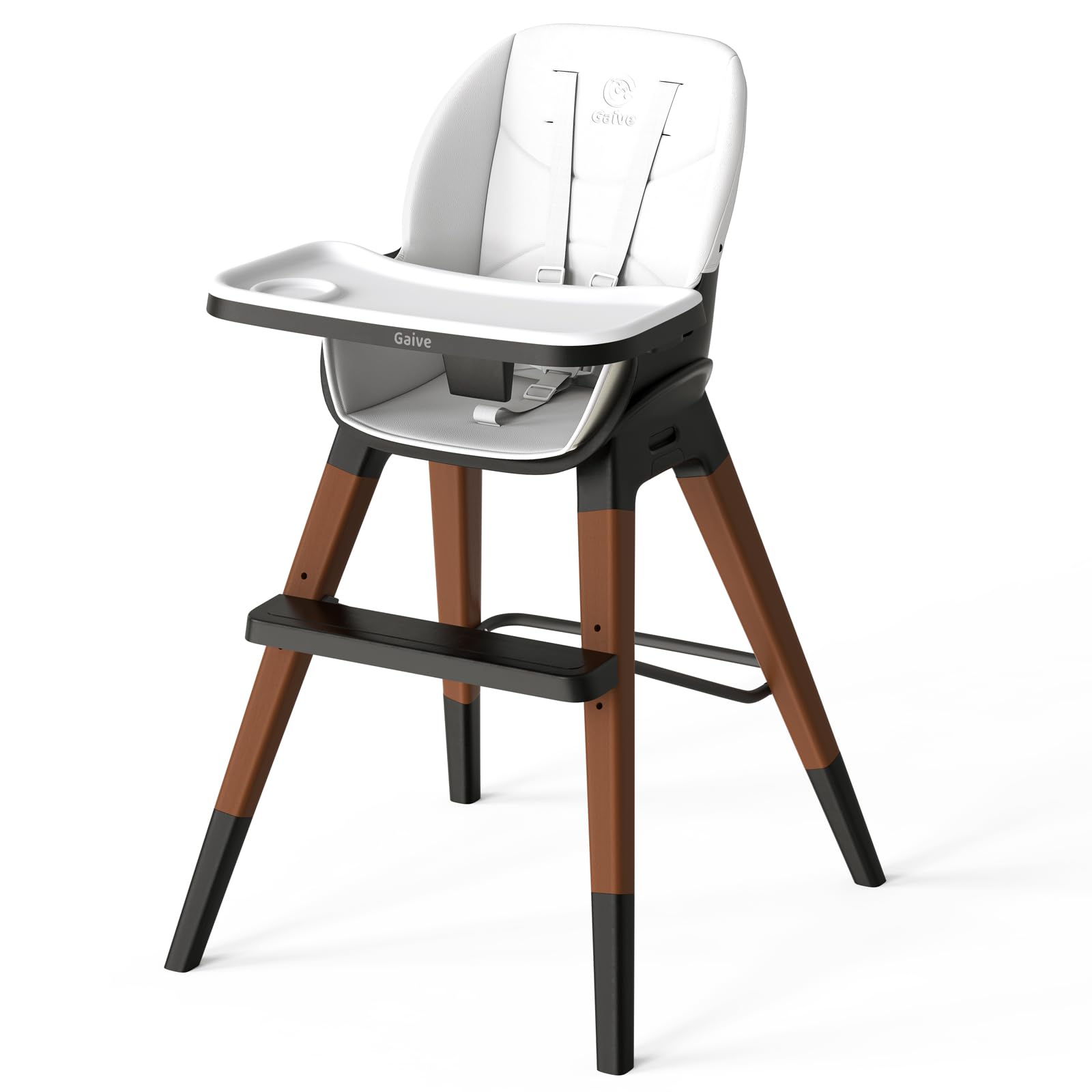 GAIVE 8in1 convertible high chair tray: adjustable to fit growing children