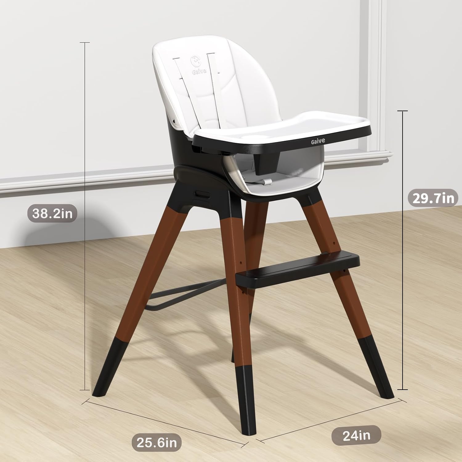 GAIVE dining chair for baby and toddler: grows with your family