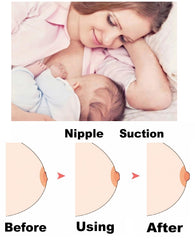 Gajoin nipple corrector showing adjustable suction for controlled grip.