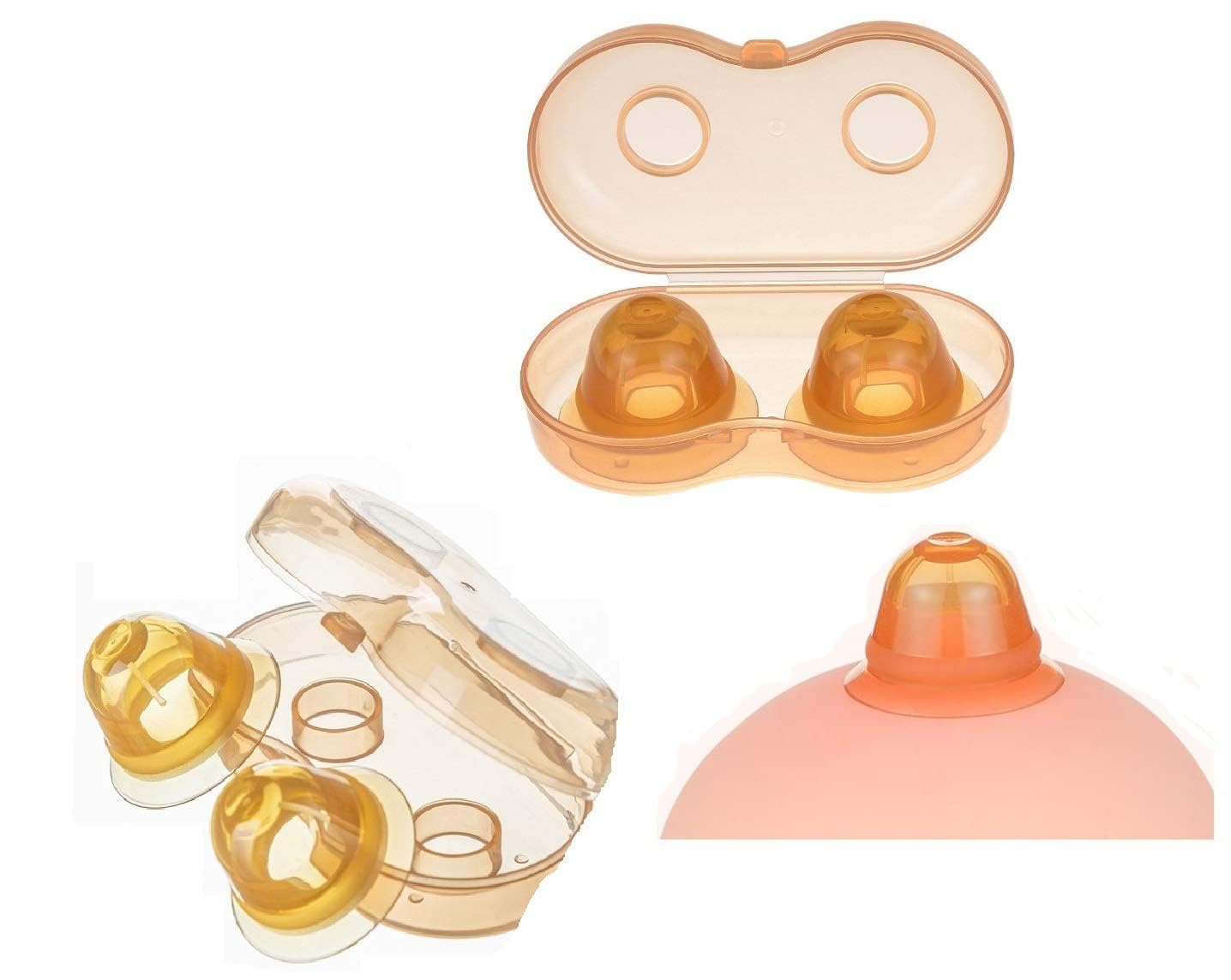 Gajoin nipple corrector with soft silicone surface for gentle skin contact.