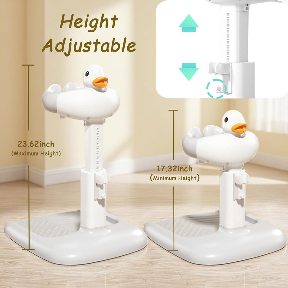Gakfawd showerhead holder snap frees hands during bath