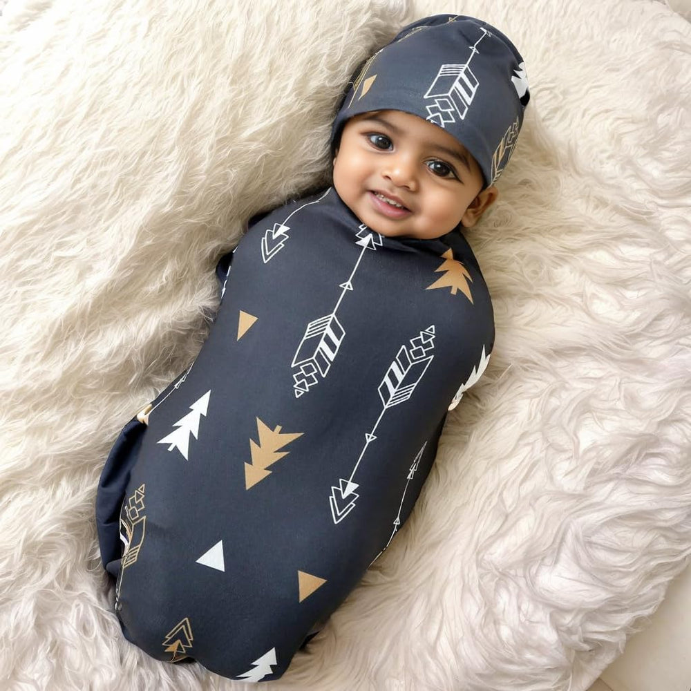 Galabloomer receiving blanket soft knit fabric ideal for photos