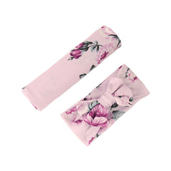 Galabloomer soft stretch knit blanket offers extra flexibility for cozy swaddles