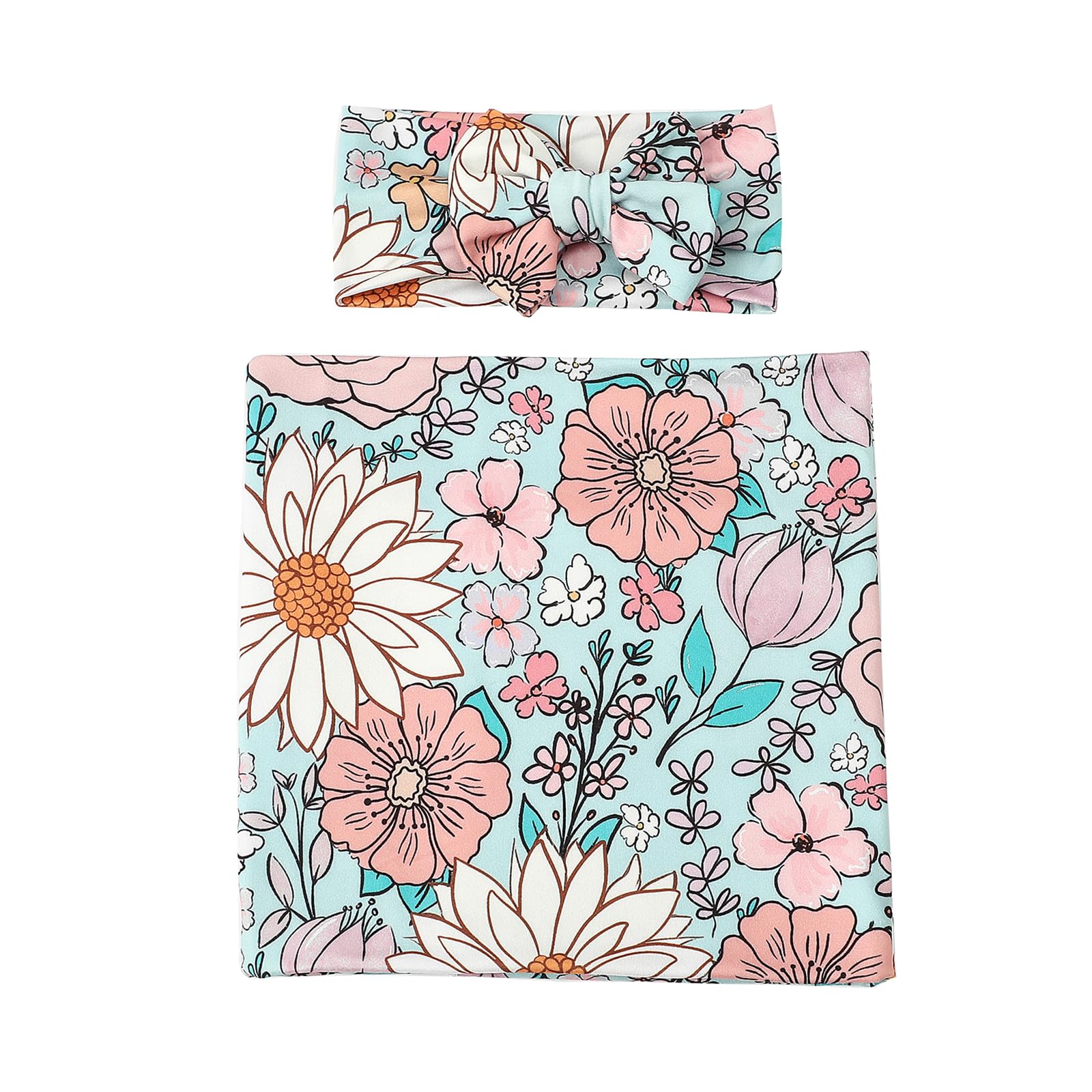 Galabloomer swaddle in lightweight fabric for warm months and airy comfort