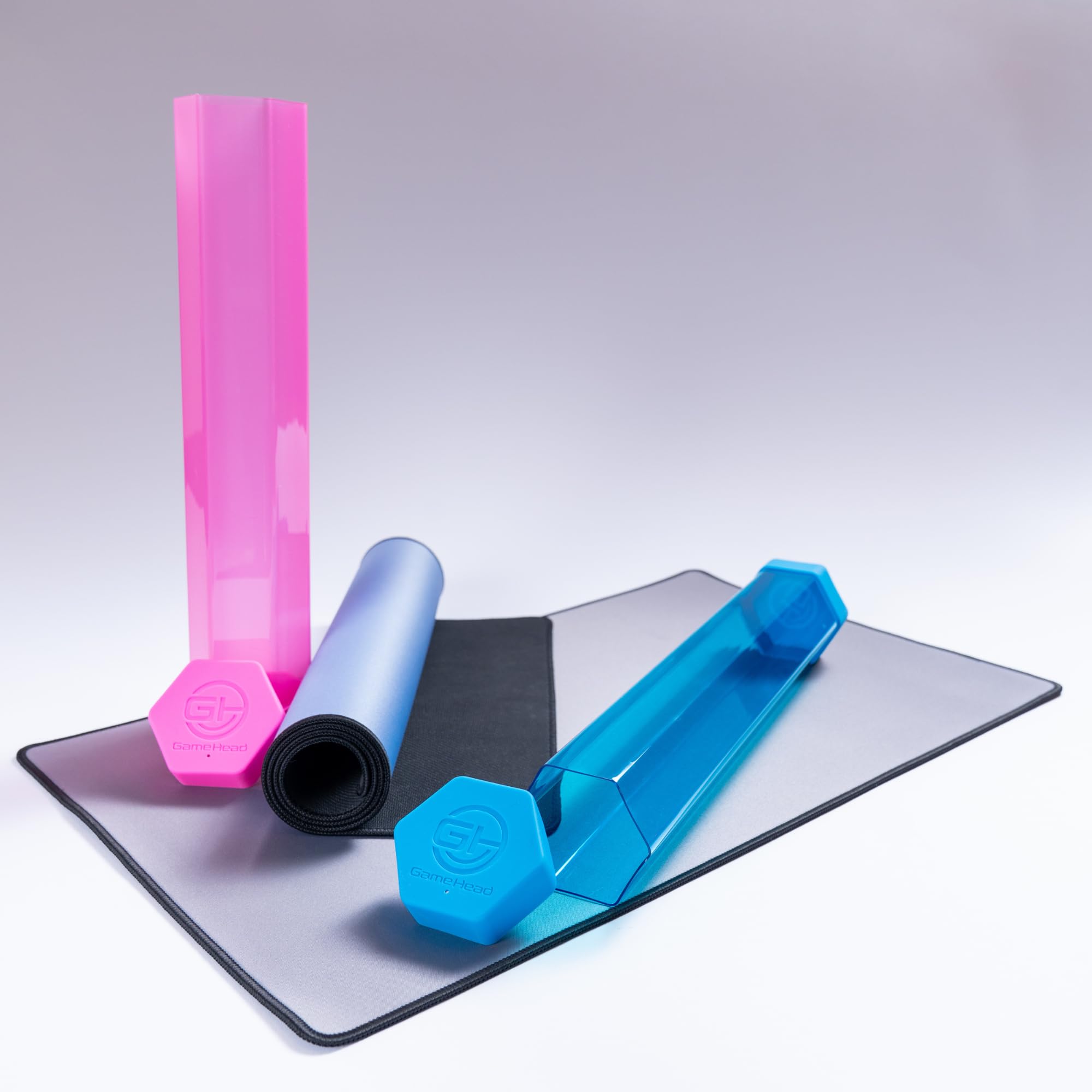 GamerMats Hex Tube keeps mats off surfaces with a hex-friendly design.