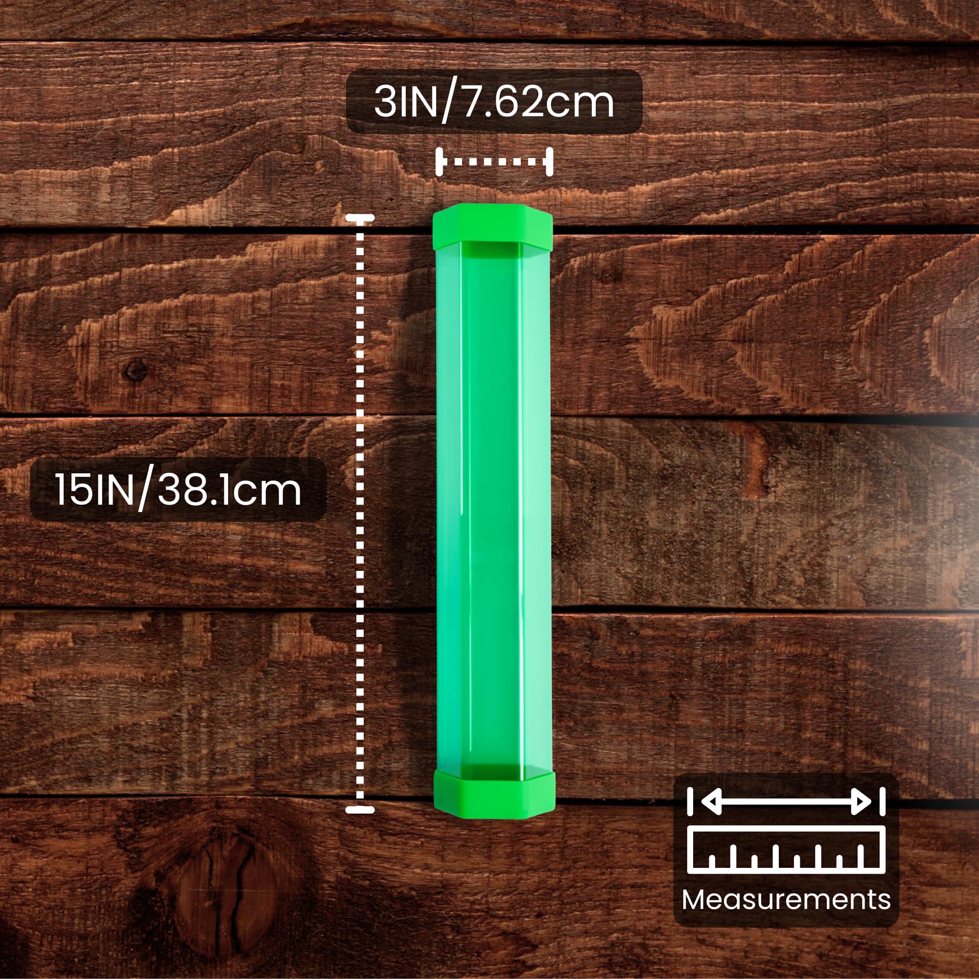 GamerMats Hex Tube in six color options stores mats and posters neatly.
