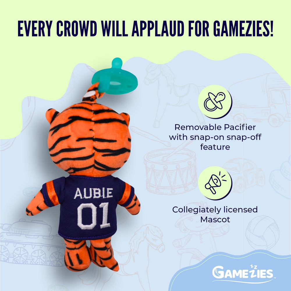 Gamezies soft plush toy offers tactile engagement during soothing sessions