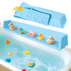 Ganaj silicone water guard with 11 suction cups for secure tub edge protection