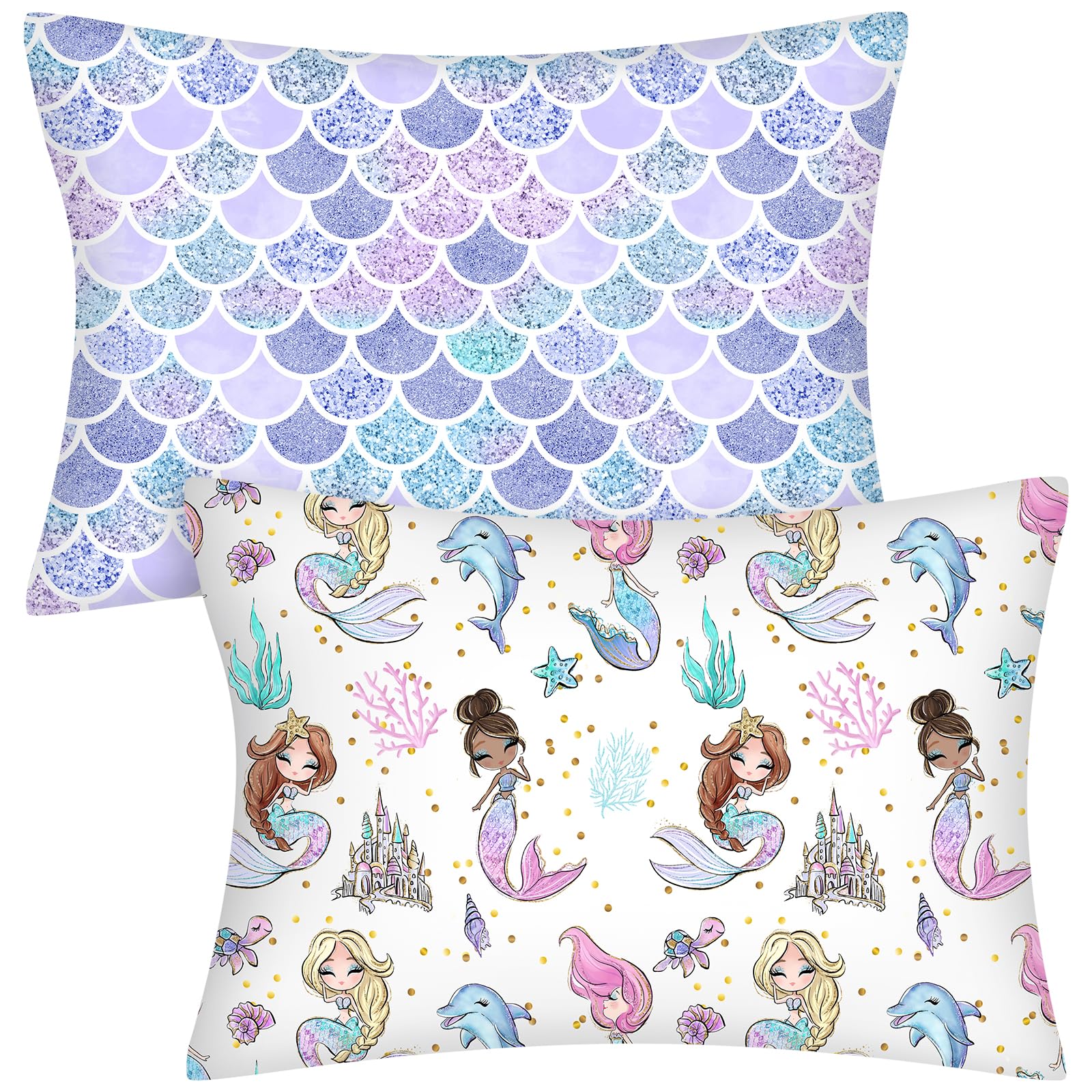 Ganeen mermaid pillowcase gift set for baby showers