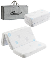 Ganondorf pack-n-play mattress 38x26, tri-fold design for easy storage and travel.