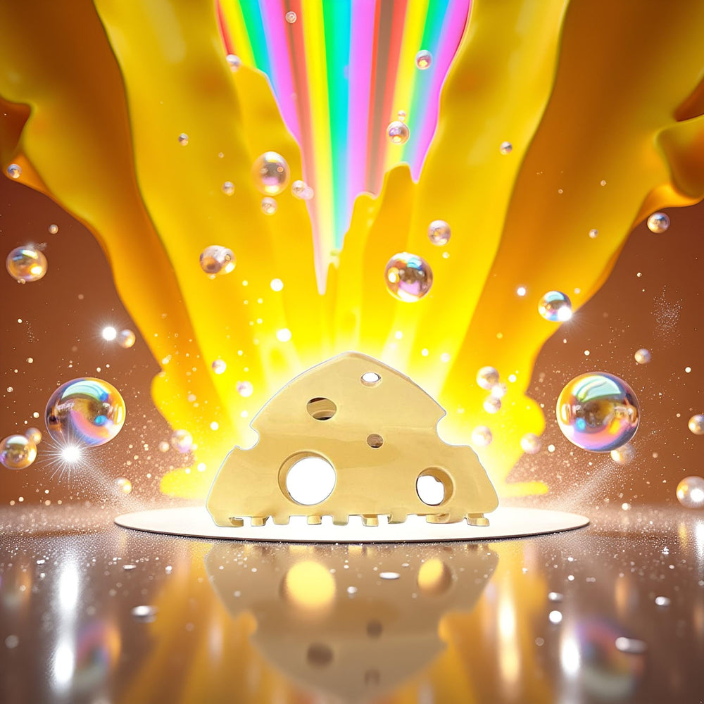 GANPUB Yeloww Y2K-inspired clip sparks playful retro styling.