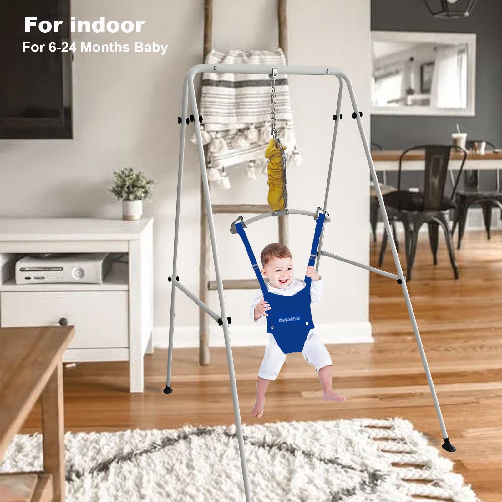 Gaorui blue indoor jumper fits small rooms easily