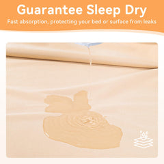 GAOUREL soft towel fabric underpad highlights gentle skin contact