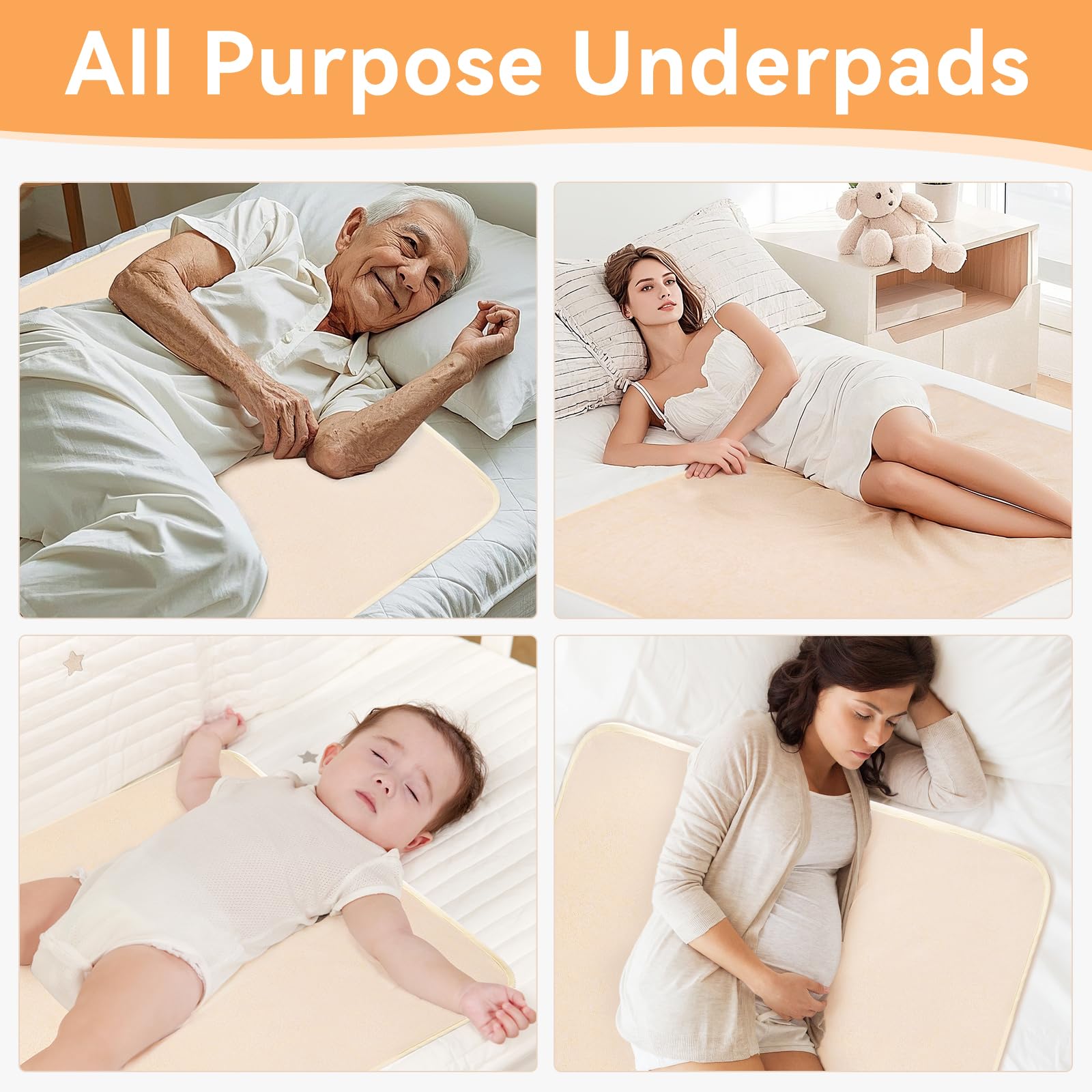 GAOUREL underpad suitable for pregnant women for daily protection