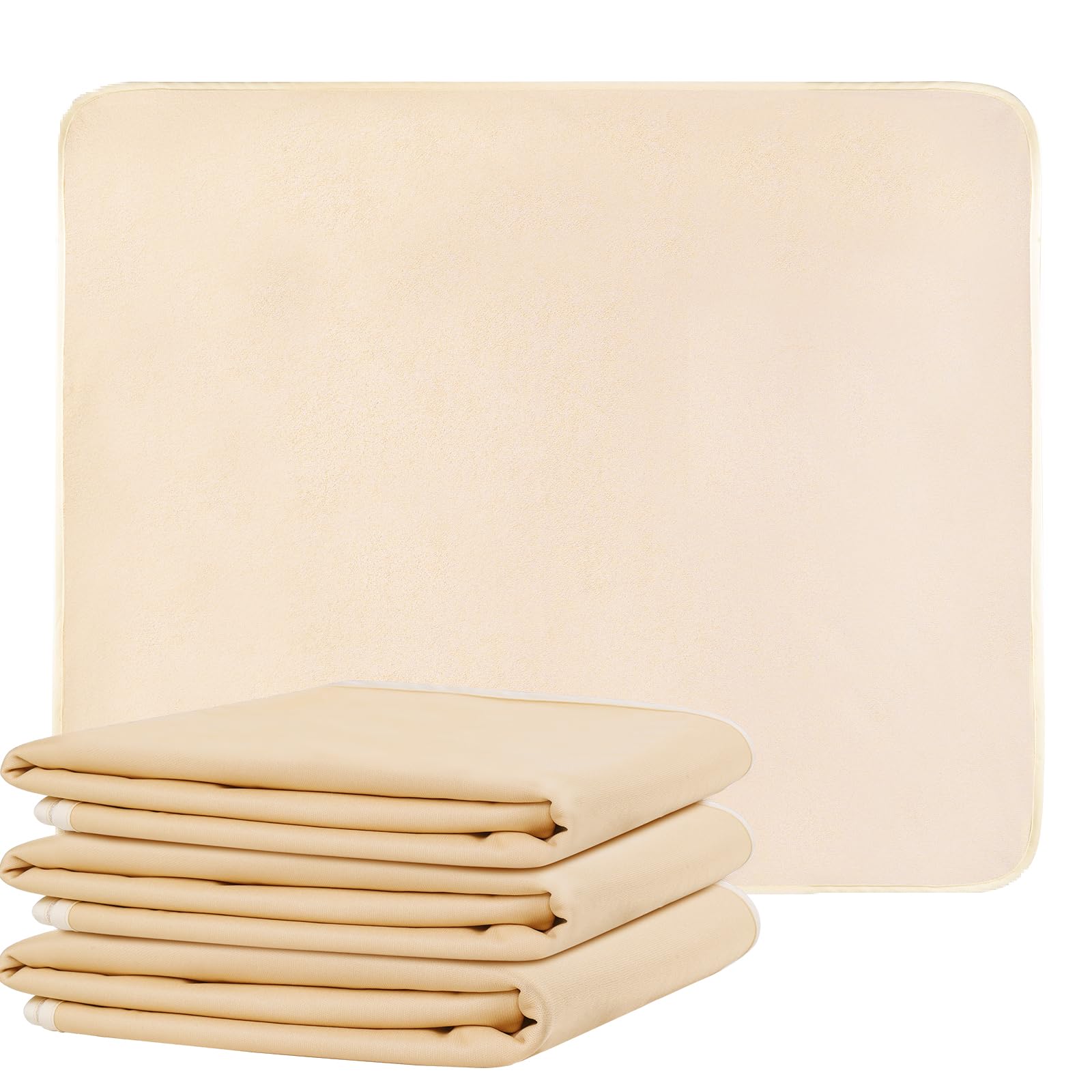 GAOUREL washable underpad waterproof bed protector showing moisture control