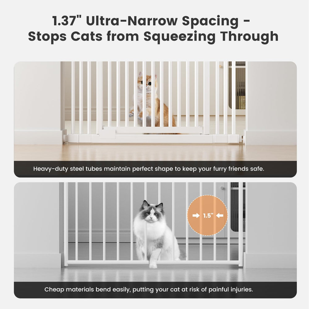 Gardner Pet thick-walled steel design adds durable daily use protection.