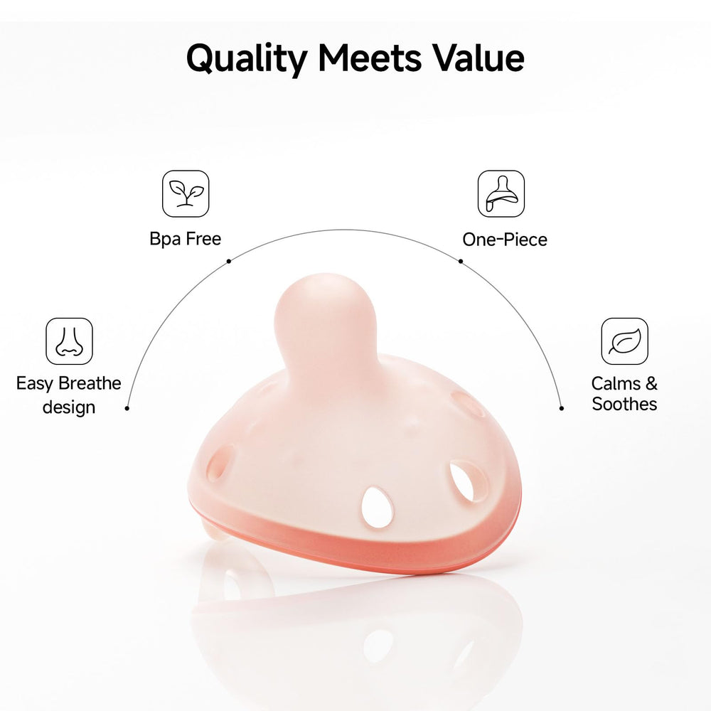 Garkoko pacifier-antistatic-silicone stays cleaner by reducing dust and hair