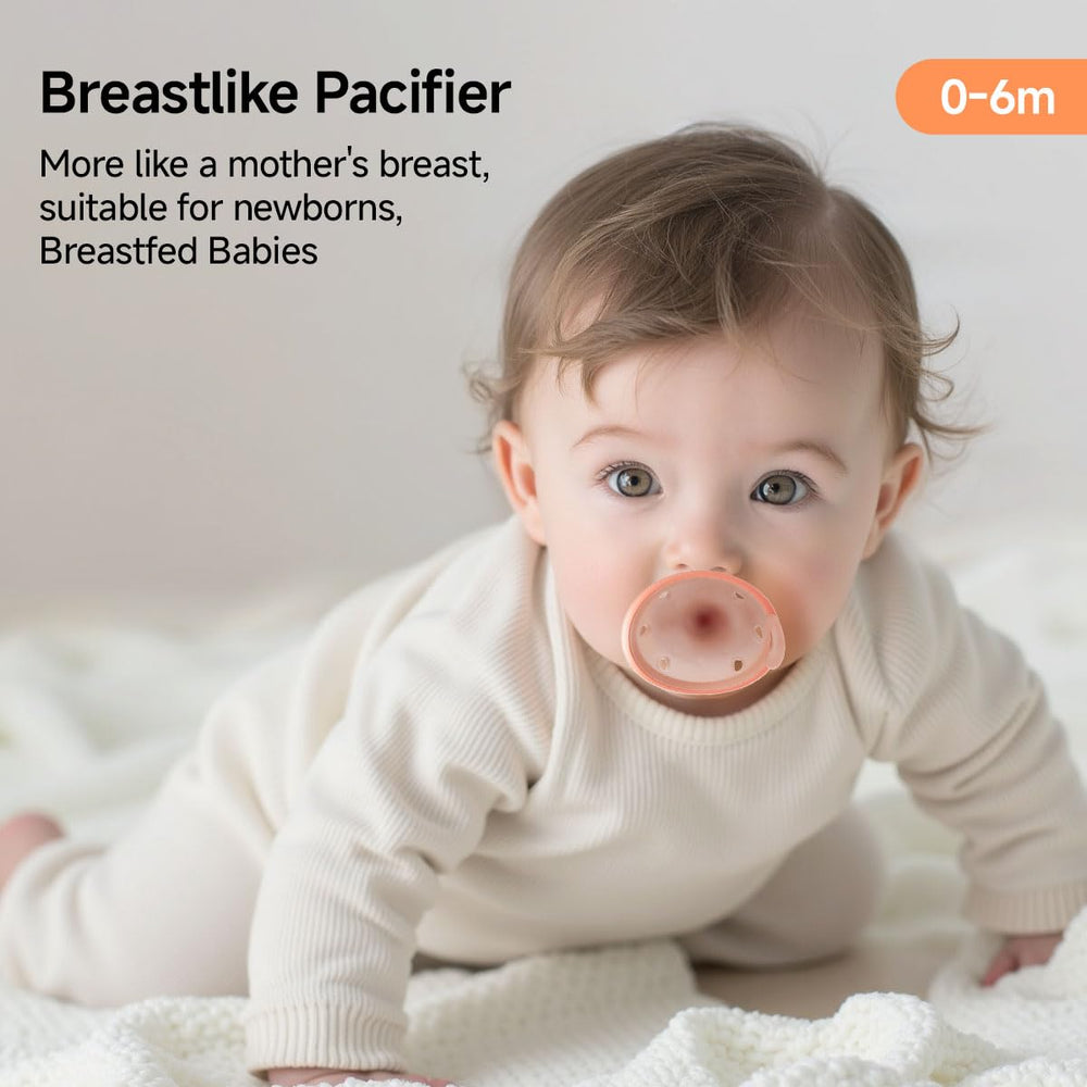 Garkoko durable silicone pacifier that's easy to clean and resists staining.