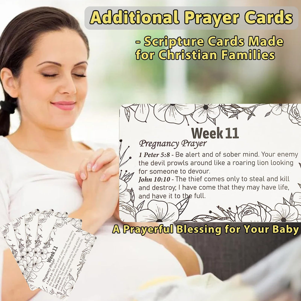 Garybank pregnancy countdown frame with week-by-week tracking.