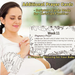 Garybank pregnancy countdown frame with week-by-week tracking.