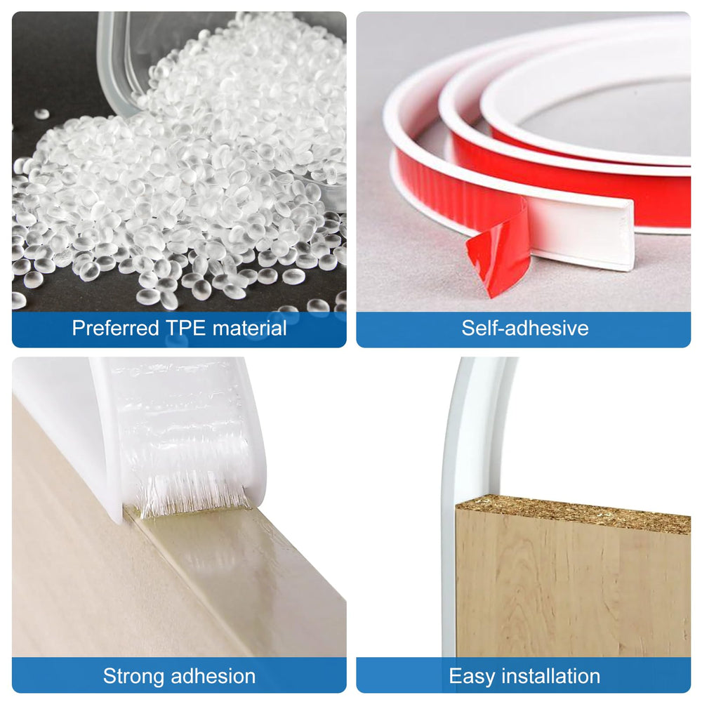 Gatyagff furniture edge protector guards corners against scratches during daily use.
