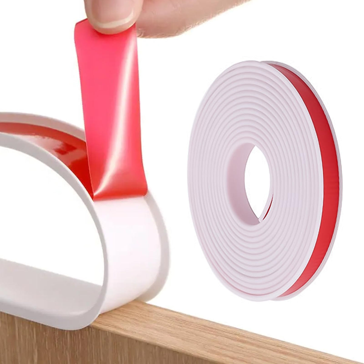 Gatyagff U-Shape Edge Banding protects furniture edges with a durable 18mm white finish.