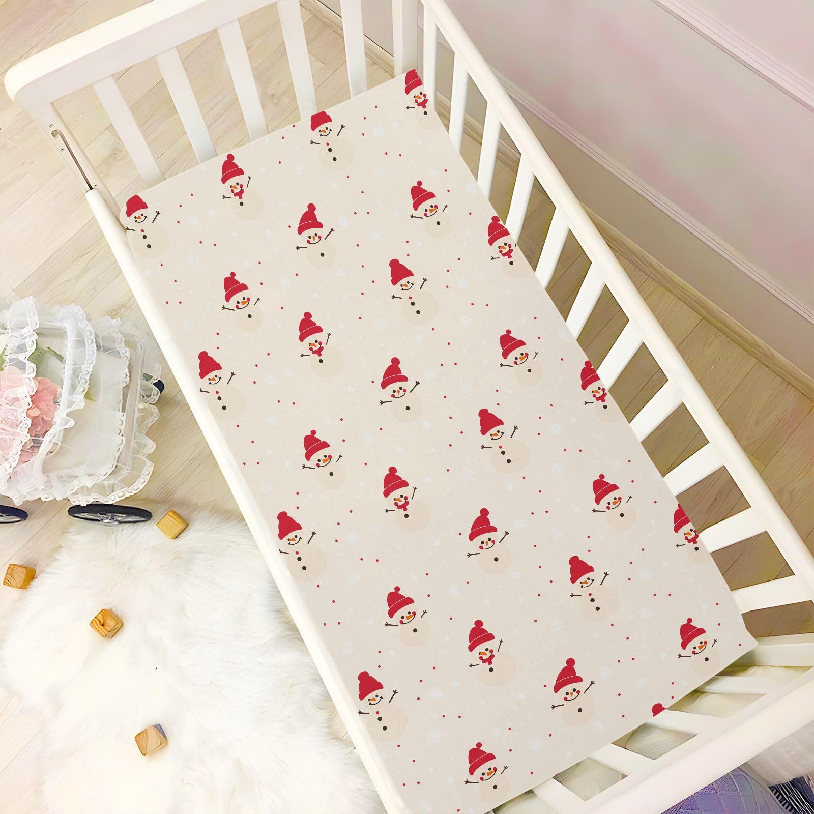 Gbjiemia playard-friendly sheets keep playtime comfortable for little ones