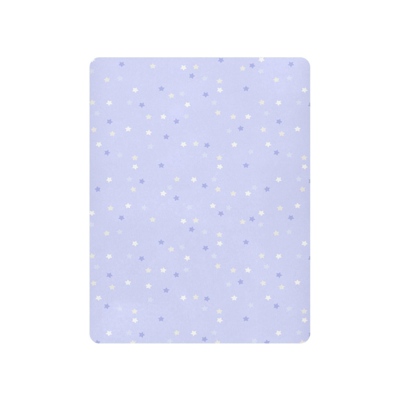 Gbjiemia elastic-fit crib sheet ensures snug fit on standard mattresses.