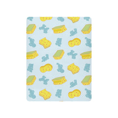 Gbjiemia elastic-fit crib sheets secured to mattress surface