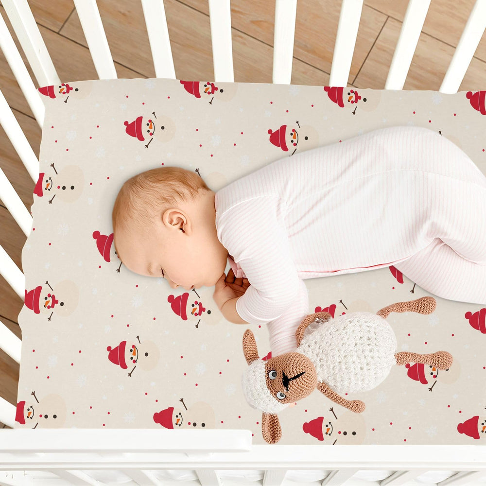 Gbjiemia winter snowman design adds cozy charm to nursery decor