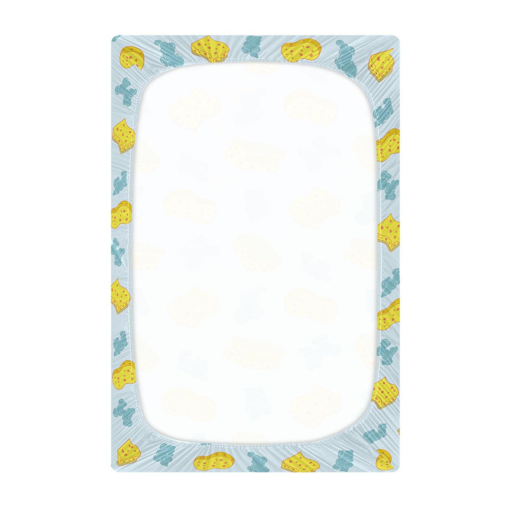 Gbjiemia neutral-pattern bassinet sheets suitable for crib and bassinet decor