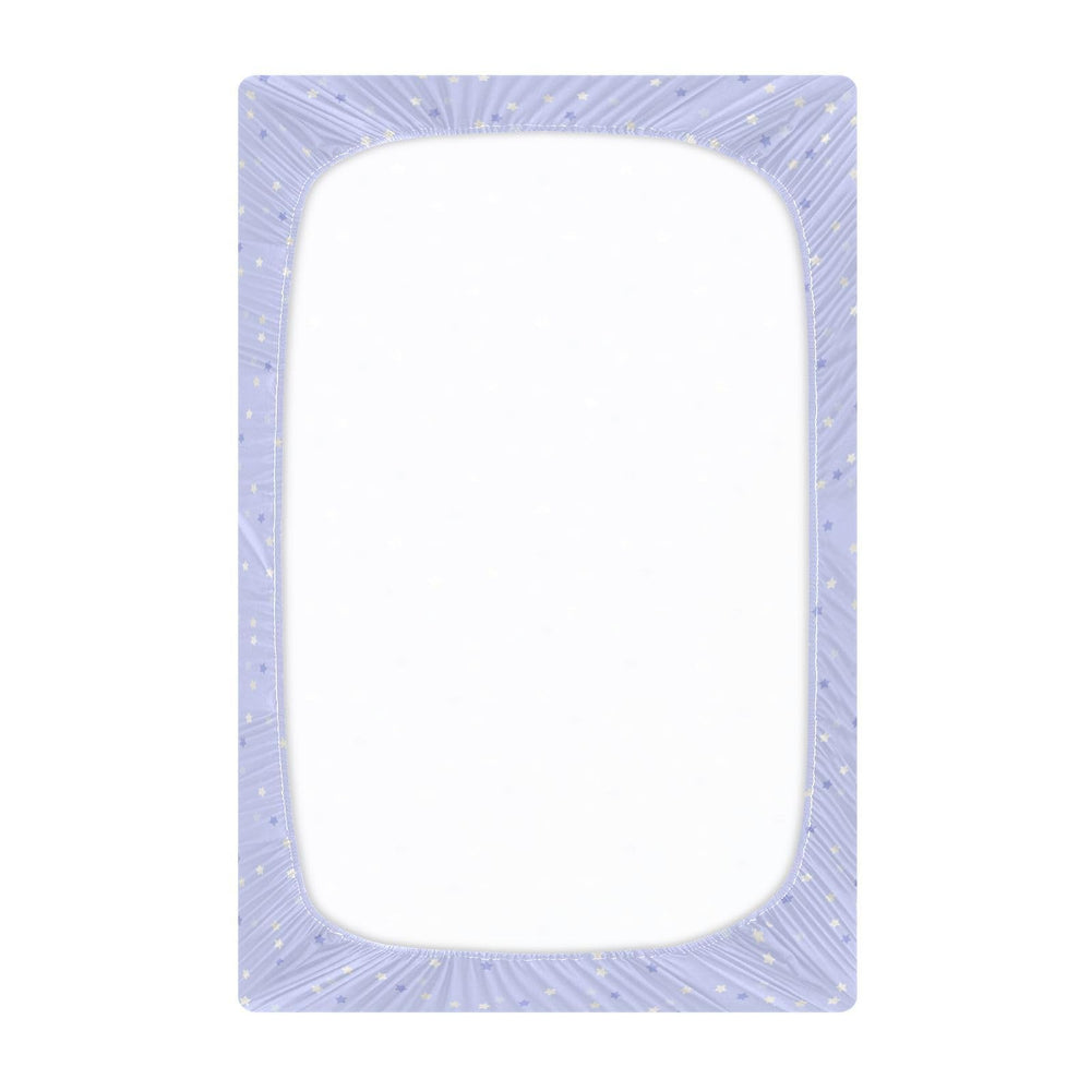 Gbjiemia soft bassinet sheet offers a gentle sleeping surface for babies.