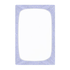 Gbjiemia soft bassinet sheet offers a gentle sleeping surface for babies.
