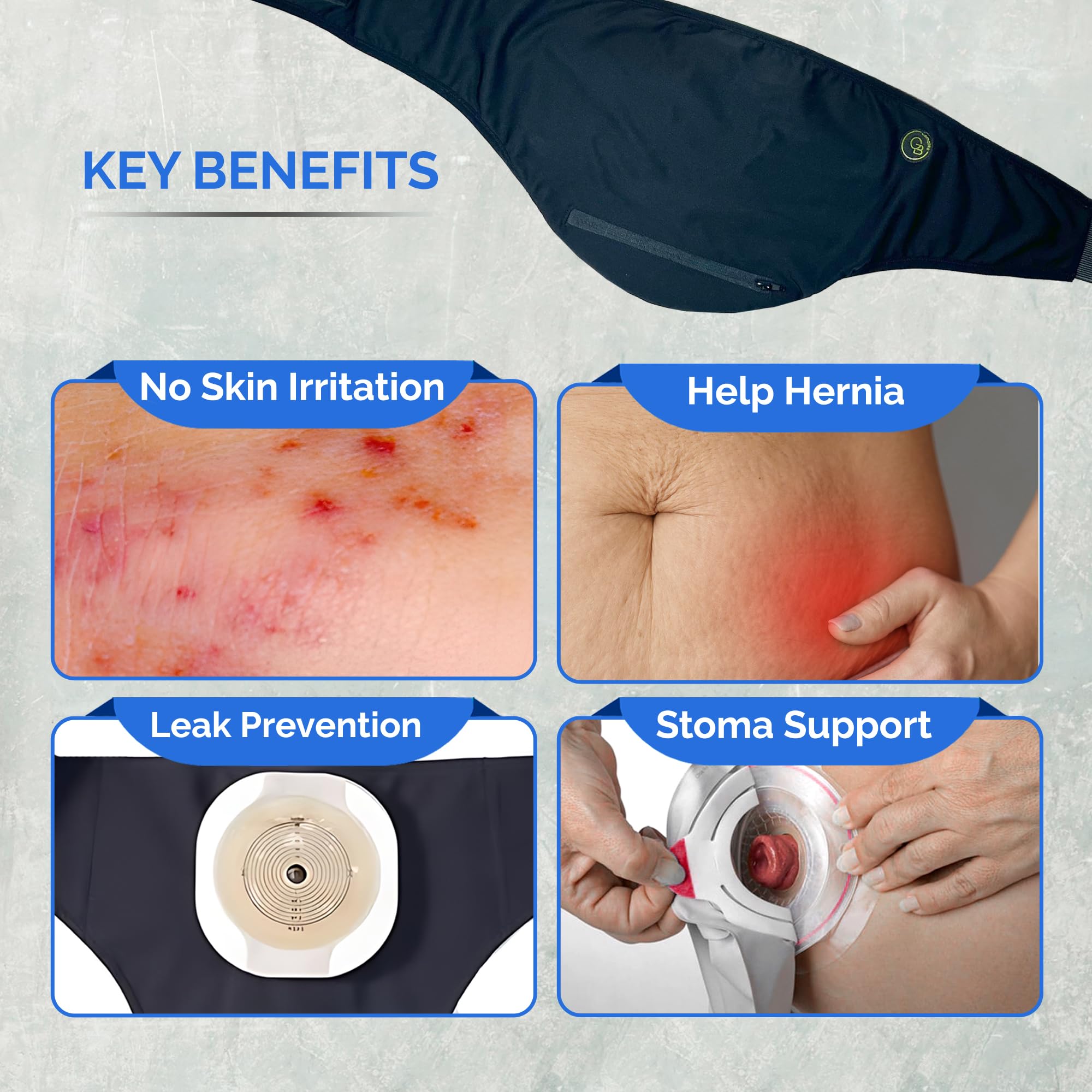 GBmates cover stays discreet under clothing for a smooth silhouette.