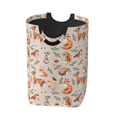Gbuzozie Forest Little Animals laundry hamper with deer motif for organized clothing storage