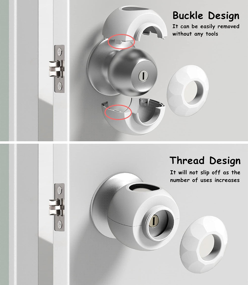 GCRQ BPA-free plastic construction offers durable protection for doors.