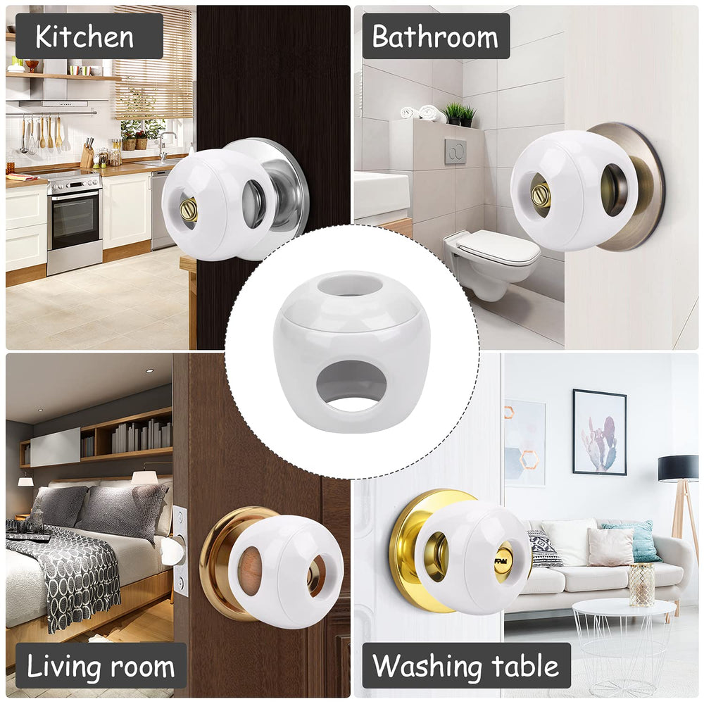 GCRQ Door knob protection with tool-free installation for quick setup.