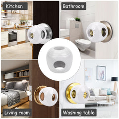 GCRQ Door knob protection with tool-free installation for quick setup.