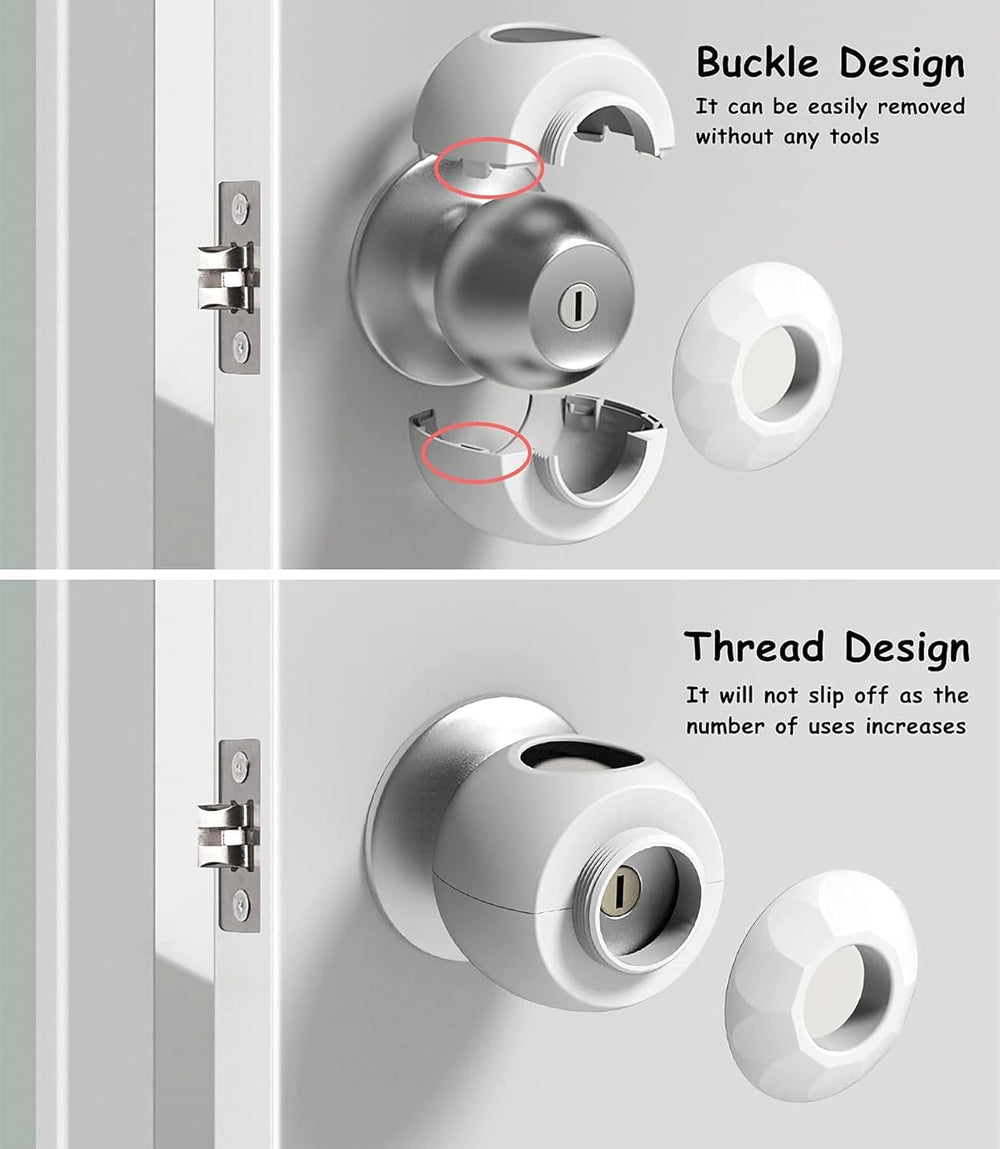 GCRQ Clear Discreet Design blends with decor while protecting children.