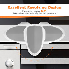 GCRQ double-button unlocking for safer operation.
