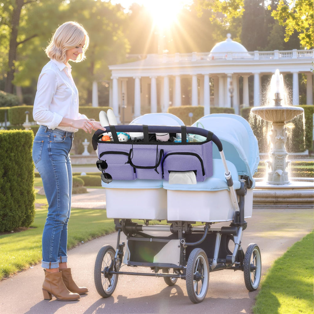 GDNasist front and back pockets offer quick-access storage