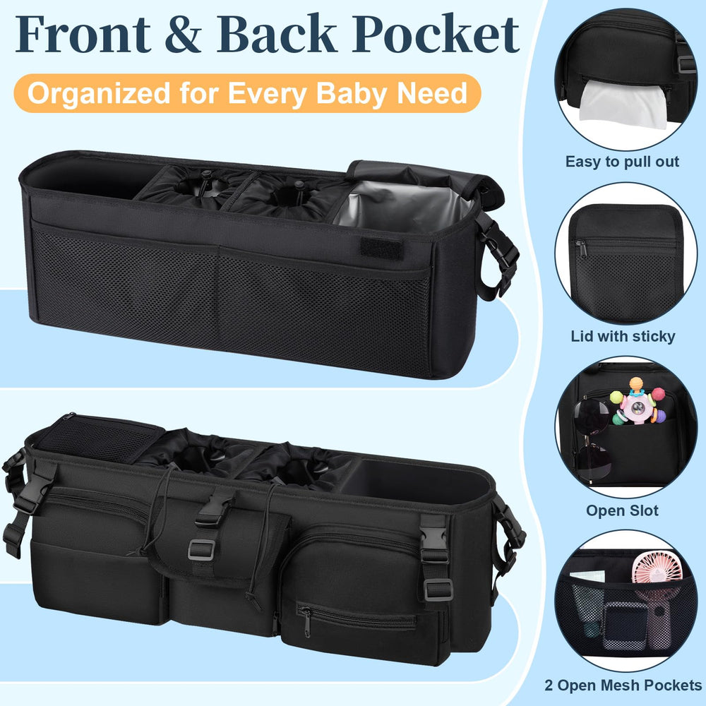 GDNasist removable insulated bottle bag keeps drinks at the right temperature.