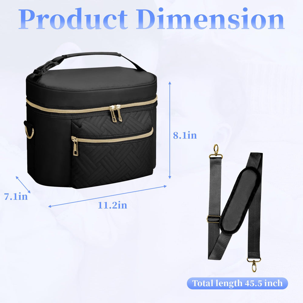 Stroller hanger compatibility lets you attach the GDNasist bag during walks.