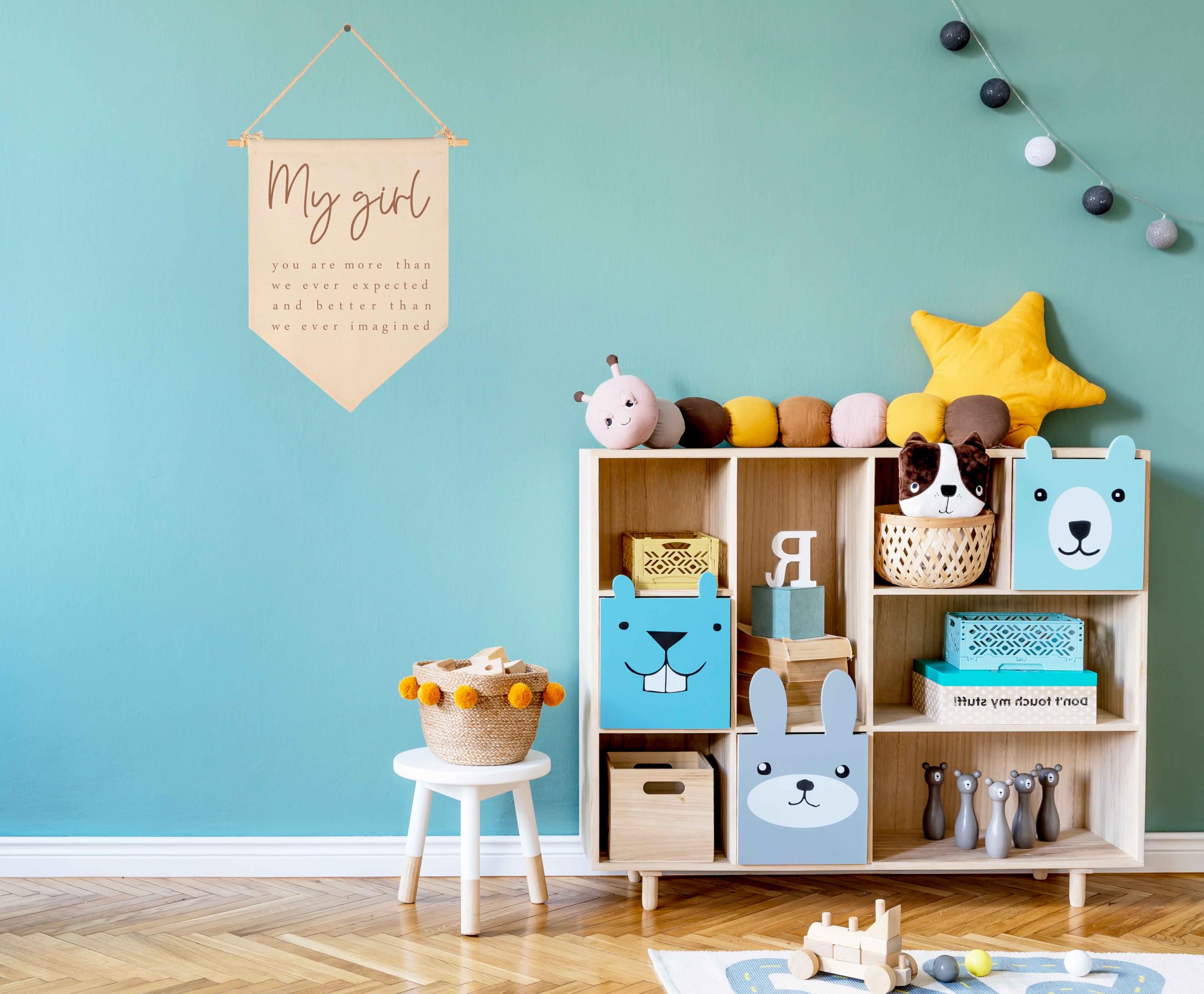 GEANHIL baby gift banner suits baby showers and birthdays.
