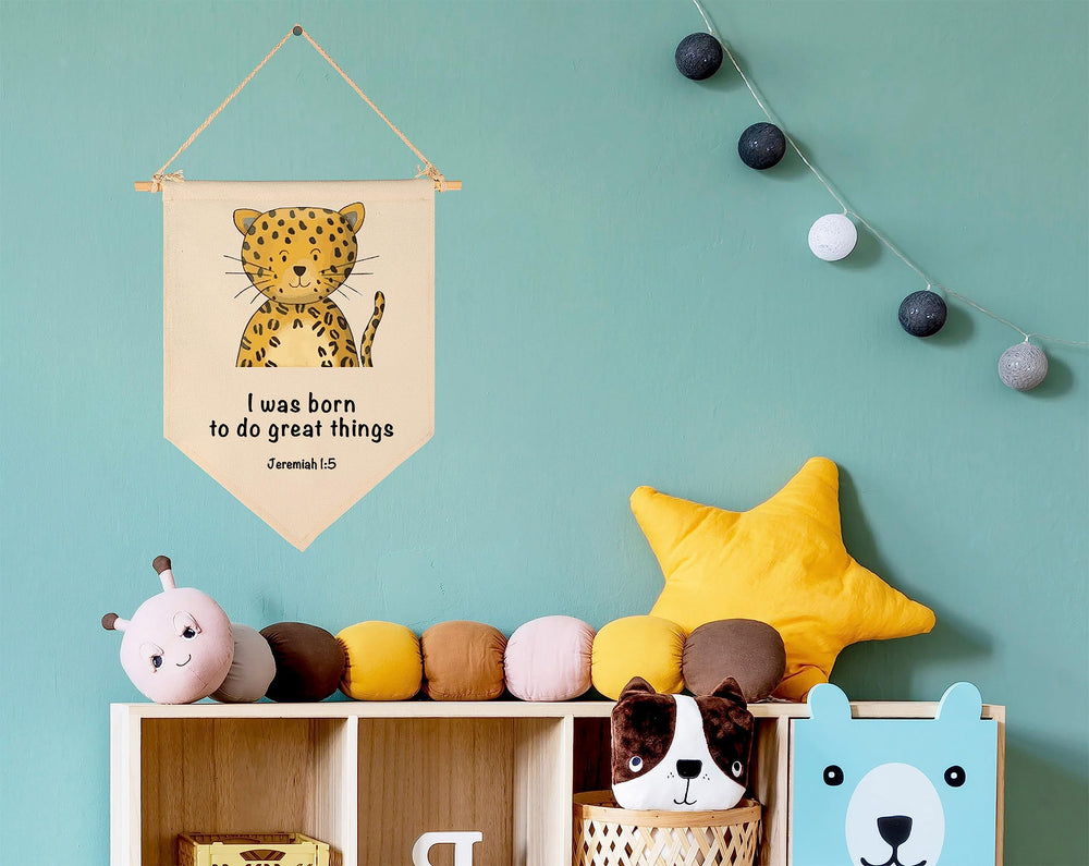 GEANHIL beige nursery wall decor that blends with any color palette