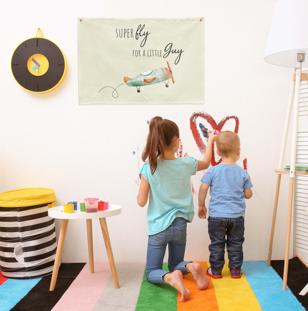 GEANHIL wall decor banner presented as a thoughtful gift for new parents